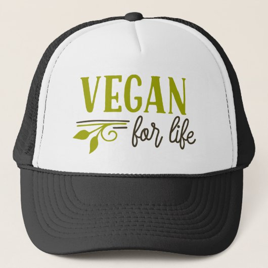 Vegan for Life Trucker Pet (Voorkant)