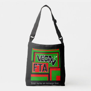 Vegan for the Animals (FTA) Crossbody Tas