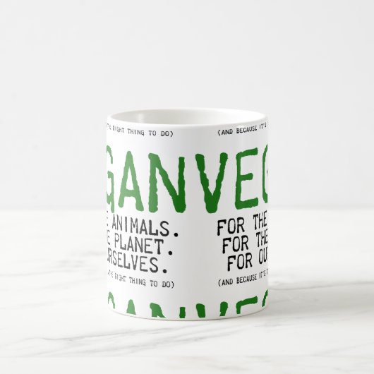 VEGAN FOR THE ANIMALS KOFFIEMOK (Center)