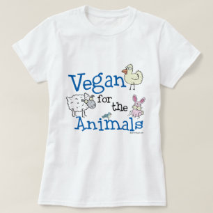 Vegan for the Animals T shirt