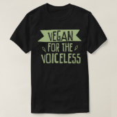 Vegan for the Voiceless Save Animals Pullover (Design voorkant)