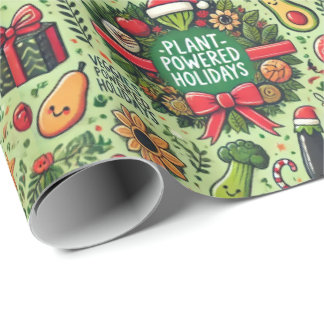 Vegan-Friendly Christmas Wrapping Paper Cadeaupapier