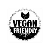 Vegan Friendly Rubberstempel (Afrduk)