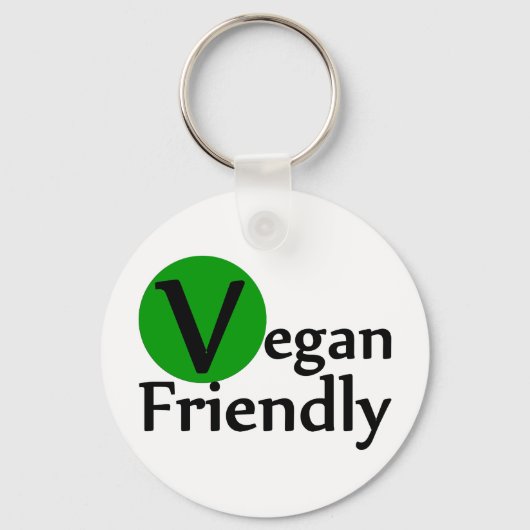 Vegan Friendly Sleutelhanger (Voorkant)