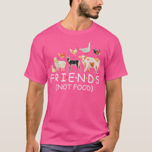 Vegan Friends Not Food T-shirt