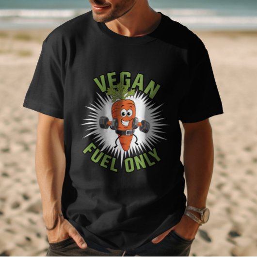 Vegan Fuel Only Fit Wortel T-shirt