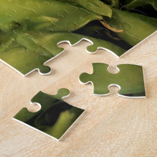 Vegan Garden Pea Puzzle Legpuzzel (Zijkant)