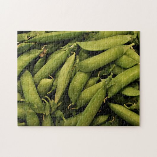 Vegan Garden Pea Puzzle Legpuzzel (Horizontaal)