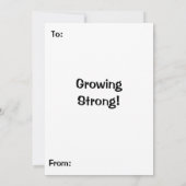 Vegan Gardener Cat Kaart (Achterkant)