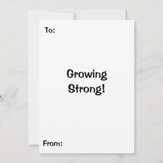 Vegan Gardener Cat Kaart (Achterkant)