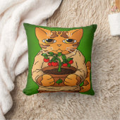 Vegan Gardener Cat Kussen (Deken)