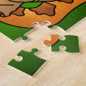 Vegan Gardener Cat Legpuzzel (Zijkant)