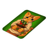 Vegan Gardener Cat Magnet Magneet (Linkerzijde)
