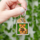 Vegan Gardener Cat Sleutelhanger (Hand)