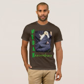 Vegan = geweldloosheid t-shirt (Voorkant volledig)