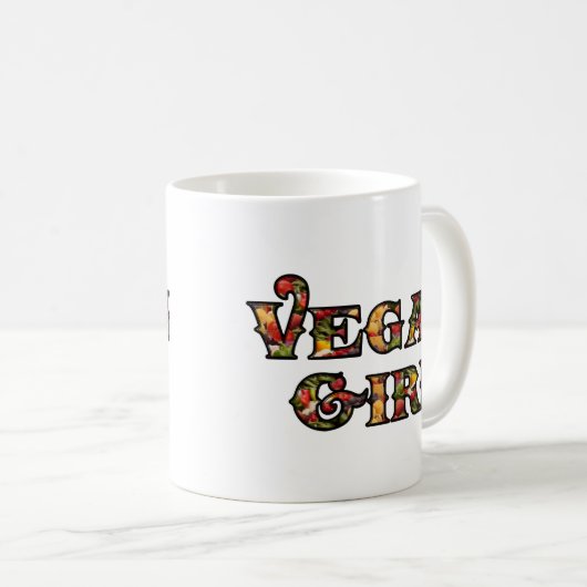 Vegan Girl Koffiemok (Voorkant rechts)