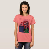 Vegan Girl T-shirt (Voorkant volledig)