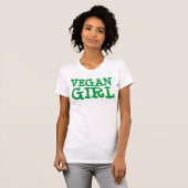 VEGAN GIRL t-shirts (Voorkant volledig)