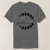 Vegan Goddess T-shirt (Design voorkant)