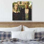 Vegan Gothic Fine Art Spoof Canvas Afdruk (Insitu (Slaapkamer))