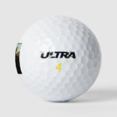 Vegan Gothic Fine Art Spoof Golfballen (Logo)