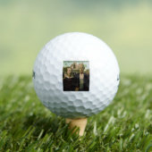 Vegan Gothic Fine Art Spoof Golfballen (Insitu Shirt)
