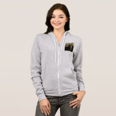 Vegan Gothic Fine Art Spoof Hoodie (Voorkant volledig)
