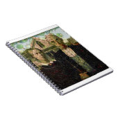 Vegan Gothic Fine Art Spoof Notitieboek (Rechterzijde)