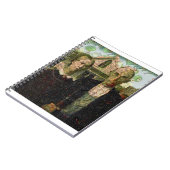 Vegan Gothic Fine Art Spoof Notitieboek (Linkerzijde)