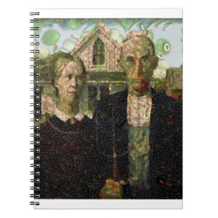 Vegan Gothic Fine Art Spoof Notitieboek