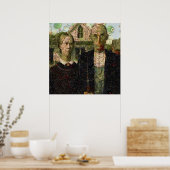 Vegan Gothic Fine Art Spoof Poster (Keuken)