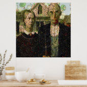 Vegan Gothic Fine Art Spoof Poster (Keuken)