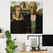 Vegan Gothic Fine Art Spoof Poster (Thuiskantoor)