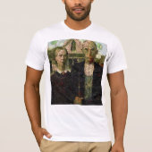 Vegan Gothic Fine Art Spoof T-shirt (Voorkant)