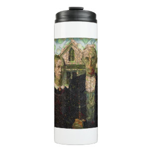 Vegan Gothic Fine Art Spoof Thermosbeker