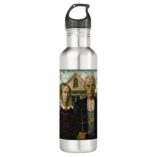 Vegan Gothic Fine Art Spoof Waterfles