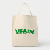VEGAN GREEN ORGANIC GROCERY TAS (Voorkant)