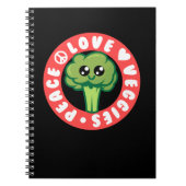 Vegan Groenten Broccoli Notitieboek (Voorkant)