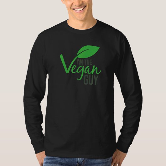 Vegan Guy Premium T-shirt (Voorkant)