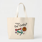 Vegan Halloween Bags Grote Tote Bag (Voorkant)