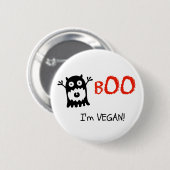 Vegan Halloween Button (Voorkant /achterkant)