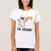 Vegan Halloween T-shirt (Voorkant)