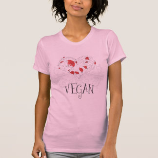 Vegan - hart t-shirt