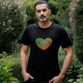 Vegan Heart-Shaped T-Shirt