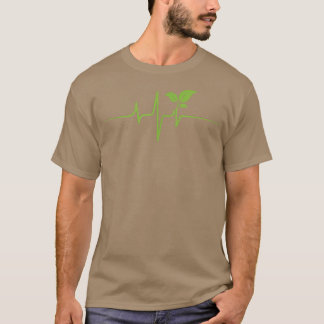 Vegan Heartbeat Vegan T-shirt Gift for Vegetarian 