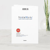 Vegan heksen Halloween Kaart (Achterkant)