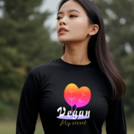 Vegan: Het geheim van de vrouw T-Shirt