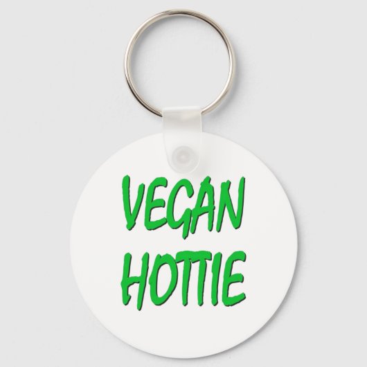 VEGAN HOTTIE Sleutelhanger (Voorkant)