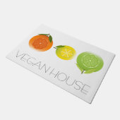 Vegan House Deurmat (Schuin)
