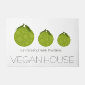 Vegan House Deurmat (Voorkant)